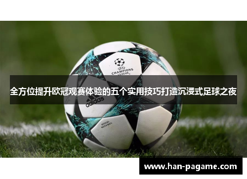 全方位提升欧冠观赛体验的五个实用技巧打造沉浸式足球之夜 全方位提升欧冠观赛体验的五个实用技巧打造沉浸式足球之夜